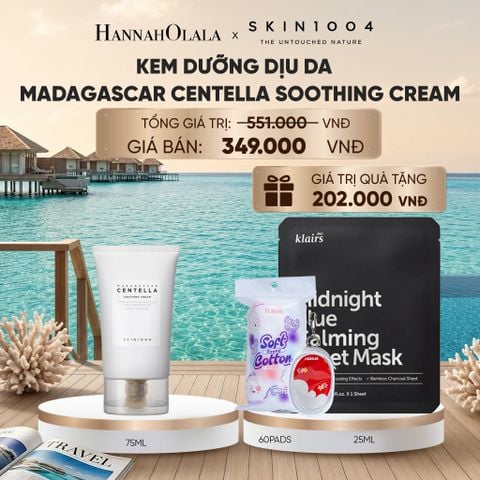  SKIN1004 KEM DƯỠNG MADAGASCAR CENTELLA SOOTHING CREAM 75ML_ D694 