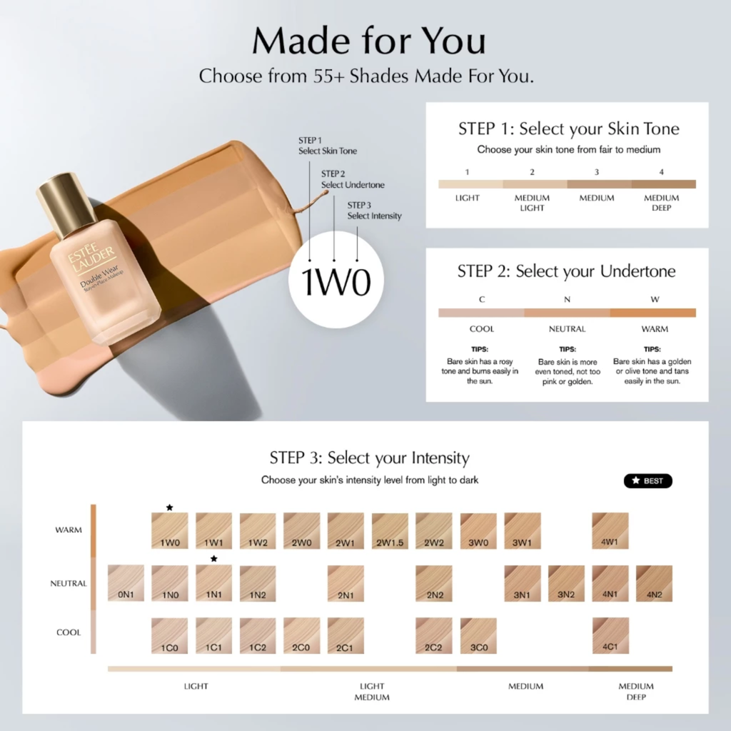 KEM NỀN LÂU TRÔI 36 GIỜ, LÌ MỊN ESTÉE LAUDER DOUBLE WEAR STAY-IN-PLACE SPF 10/PA++I FOUNDATION 30ML - DEAL 11 - E9 