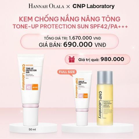  E211_DEAL 30: KEM CHỐNG NẮNG NÂNG TÔNG CNP LABORATORY TONE-UP PROTECTION SUN SPF42/PA+++ 50ML 