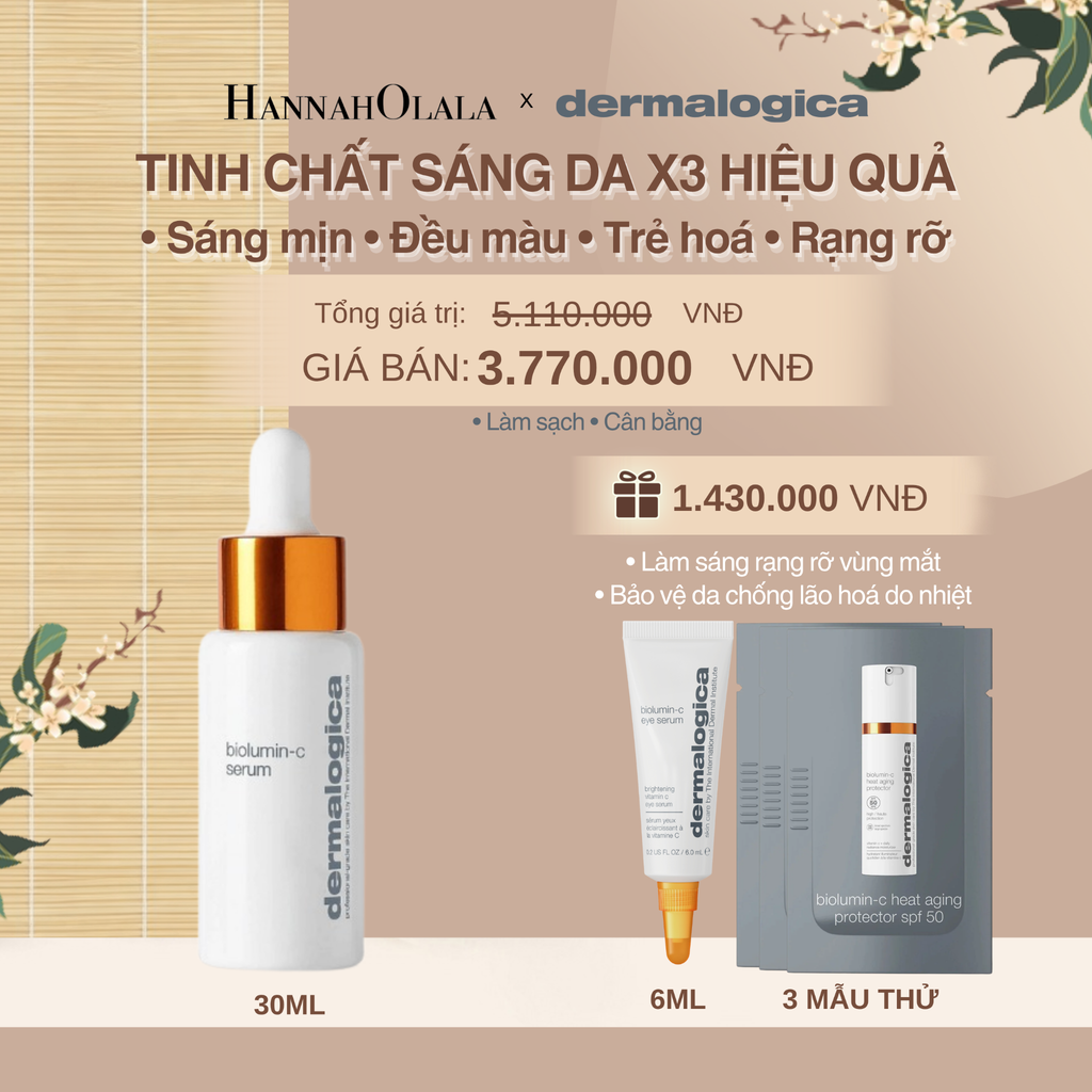  TINH CHẤT LÀM SÁNG X3 LẦN HIỆU QUẢ BIOLUMIN C SERUM 30ML - DEAL 2 - A1514 