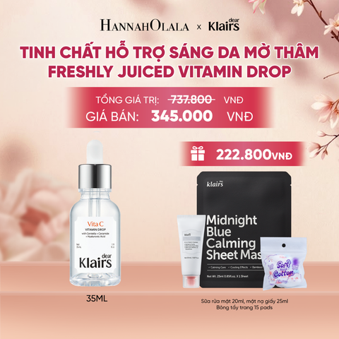  [BẢN MỚI] DEAR KLAIRS TINH CHẤT VITAMIN DROP 35ML - A319 