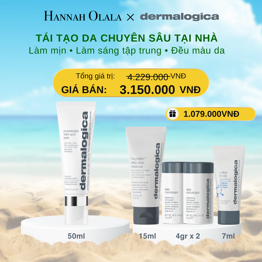  DEAL 2: PEEL CẢI THIỆN BỀ MẶT DA LÀM SÁNG RÕ RỆT CÁC ĐỐM NÂU POWERBRIGHT DARK SPOT PEEL 50ML 