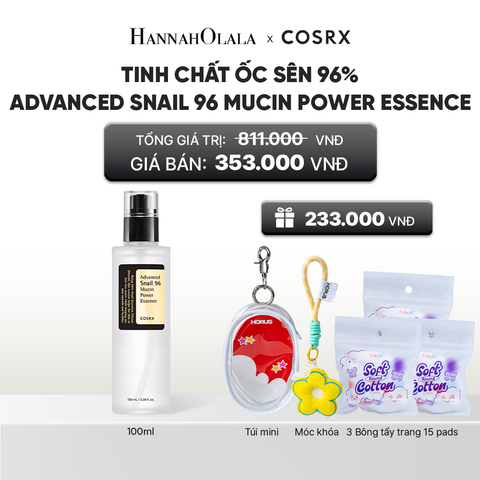  COSRX TINH CHẤT ADVANCED SNAIL 96 MUCIN POWER ESSENCE 100ML 