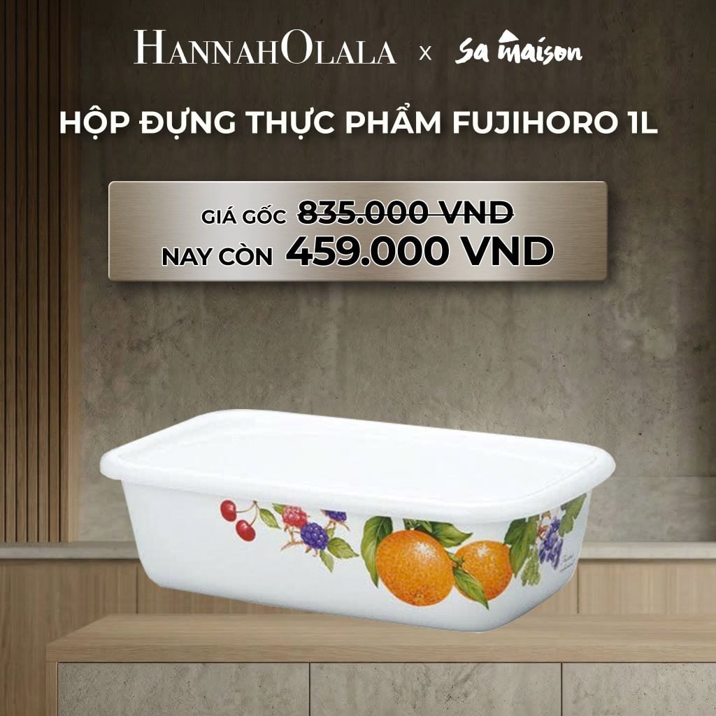  DEAL 13: HỘP ĐỰNG THỰC PHẨM FUJIHORO NHẬT BẢN 