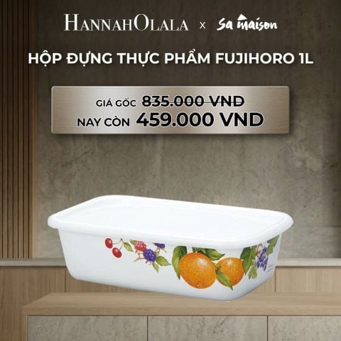  DEAL 13: HỘP ĐỰNG THỰC PHẨM FUJIHORO NHẬT BẢN 