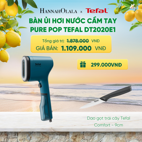  BÀN ỦI HƠI NƯỚC CẦM TAY PURE POP TEFAL DT2020E1 