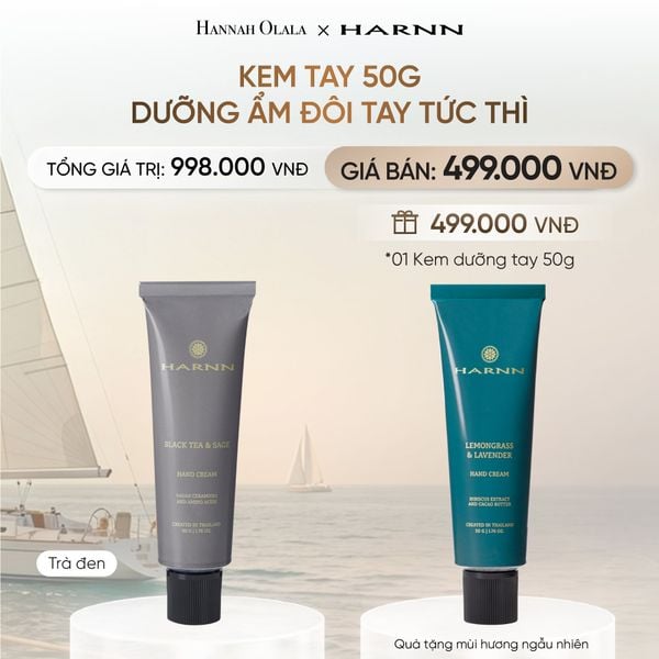  [MUA 1 TẶNG 1] KEM TAY HARNN 50G DƯỠNG ẨM ĐÔI TAY TỨC THÌ _ DEAL 2 