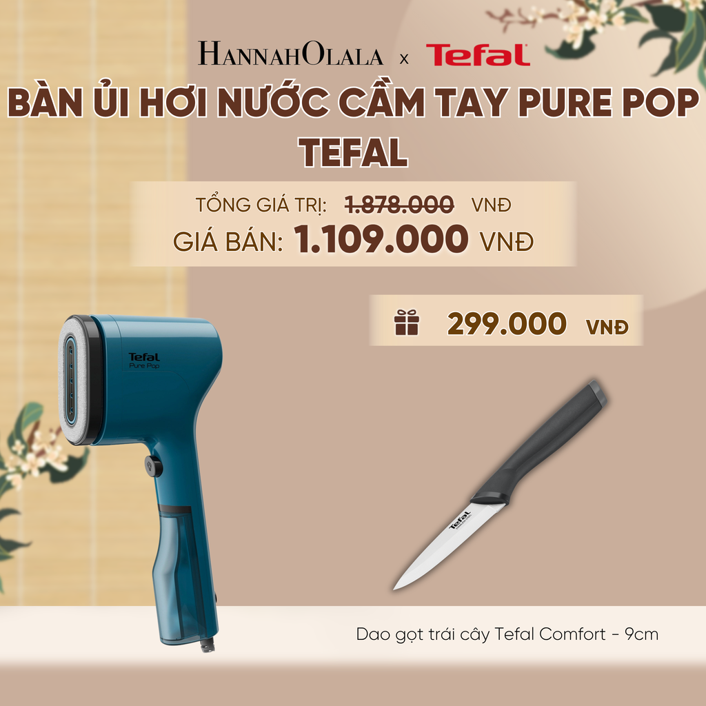 BÀN ỦI HƠI NƯỚC CẦM TAY PURE POP TEFAL - A1332 