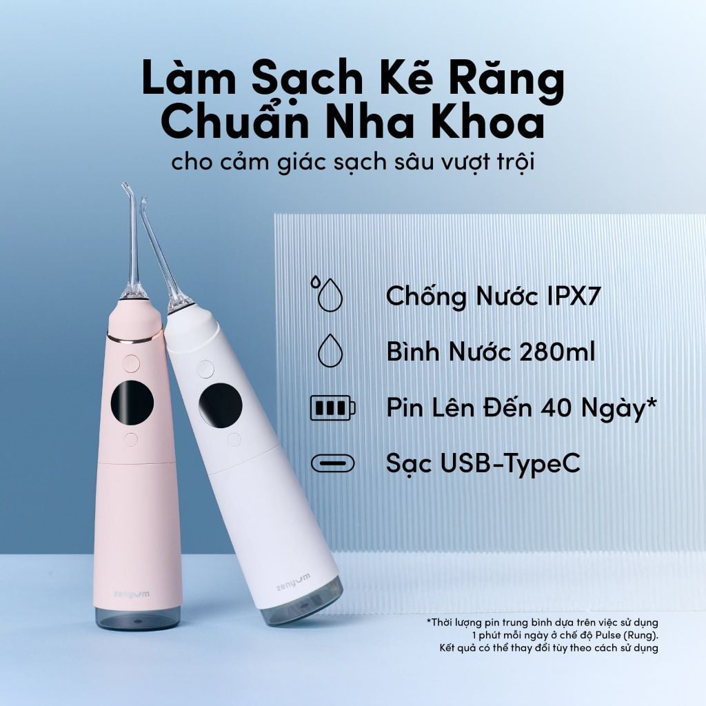  MÁY TĂM NƯỚC ZENYUM PRO - A1722 