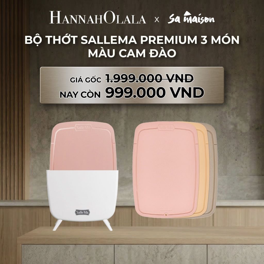  DEAL 6: BỘ THỚT SALLEMA PREMIUM 3 MÓN 