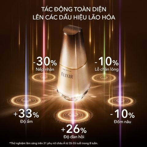  A52_DEAL 7: COMBO SERUM KÍCH HOẠT TRẺ HÓA LÀN DA EIS THE SERUM AA 50ML & SỮA CHỐNG NẮNG PHỤC HỒI COLLAGEN TỪ CẤP ĐỘ TẾ BÀO ELIXIR THE SERUM 50ML + DAY CARE 35ML 
