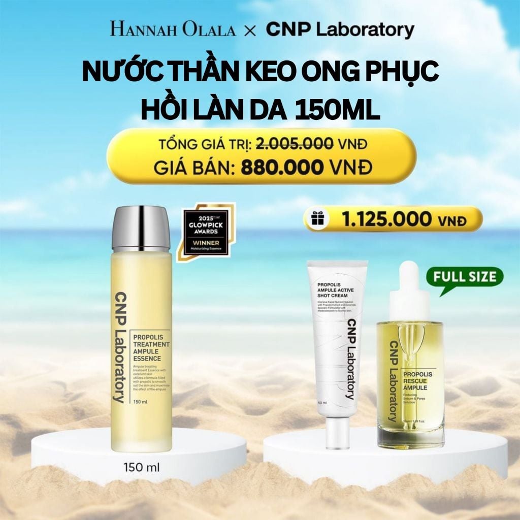  DEAL 47: NƯỚC THẦN KEO ONG PHỤC HỒI LÀN DA PROPOLIS TREATMENT AMPULE ESSENCE 150ML 