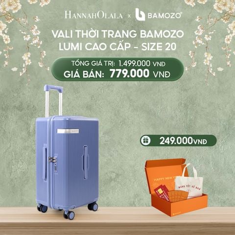  DEAL 1: VALI BAMOZO LUMISPACE CAO CẤP (TẶNG BỘ QUÀ TẾT GỒM LÌ XÌ TẾT, THIỆP TẾT, TÚI TOTE) 