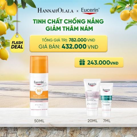  TINH CHẤT CHỐNG NẮNG GIẢM THÂM NÁM EUCERIN SPOTLESS BRIGHTENING SERUM SPF50+ DEAL 2: - A1303 