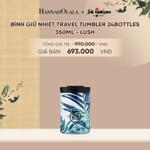  BÌNH GIỮ NHIỆT TRAVEL TUMBLER 24BOTTLES 350ML - DEAL 1 - A1775 