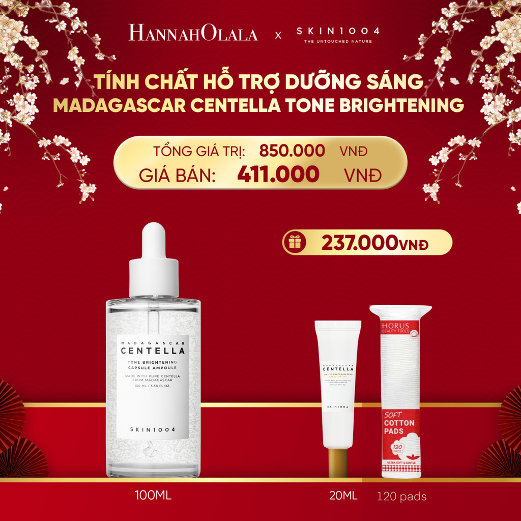  DEAL 5: SKIN1004 TINH CHẤT MADAGASCAR CENTELLA TONE BRIGHTENING CAPSULE AMPOULE 100ML 