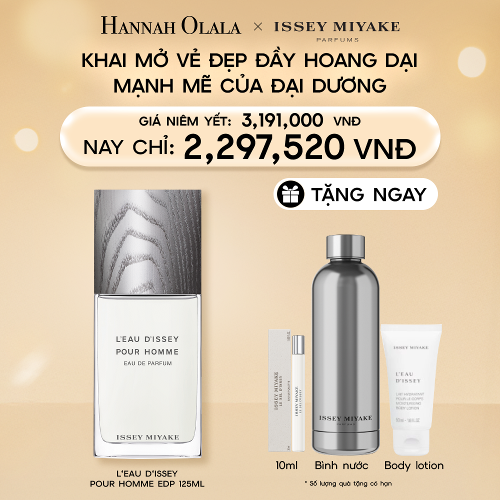  E3_DEAL 21: NƯỚC HOA ISSEY MIYAKE L'EAU D'ISSEY POUR HOMME EDP 125 ML 