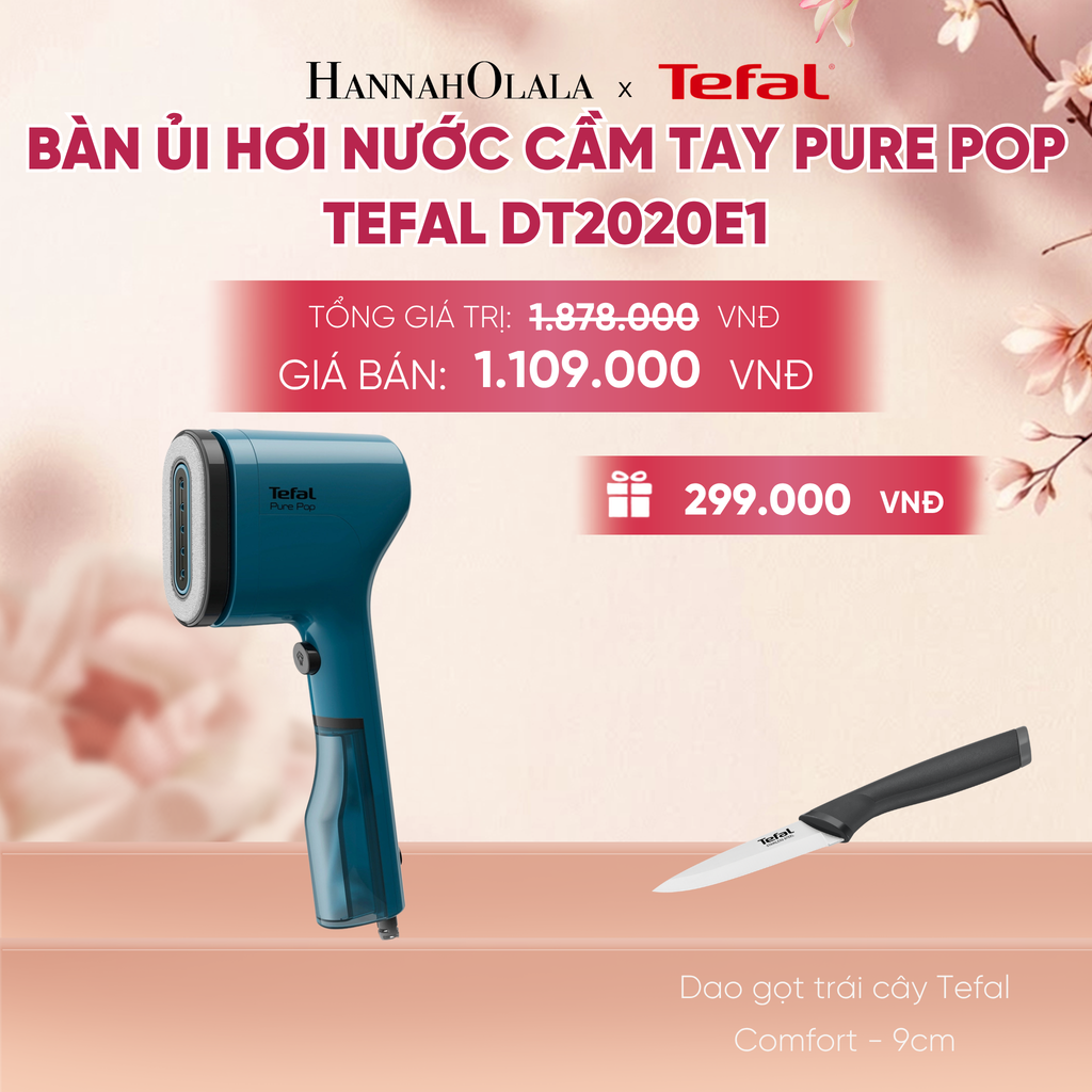  BÀN ỦI HƠI NƯỚC CẦM TAY PURE POP TEFAL DT2020E1 - A475 