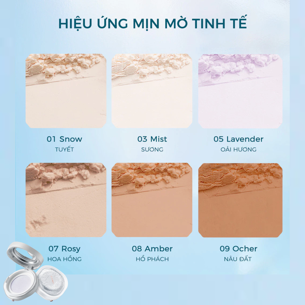  HOA TÂY TỬ PHẤN PHỦ NGỌC DƯỠNG 8.5G FLORASIS_A1546 
