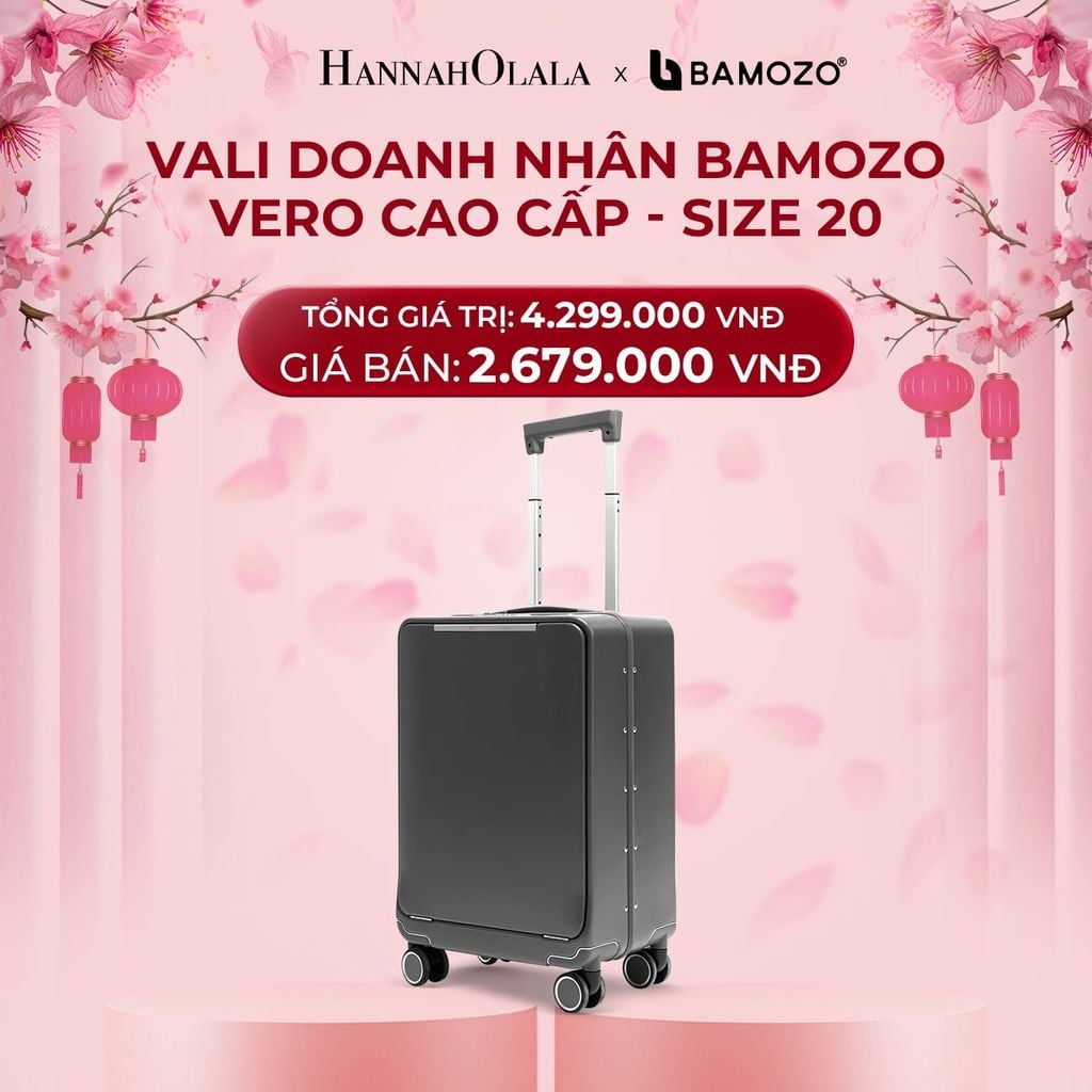  DEAL 5: VALI DOANH NHÂN BAMOZO VERO KHUNG NHÔM CAO CẤP 