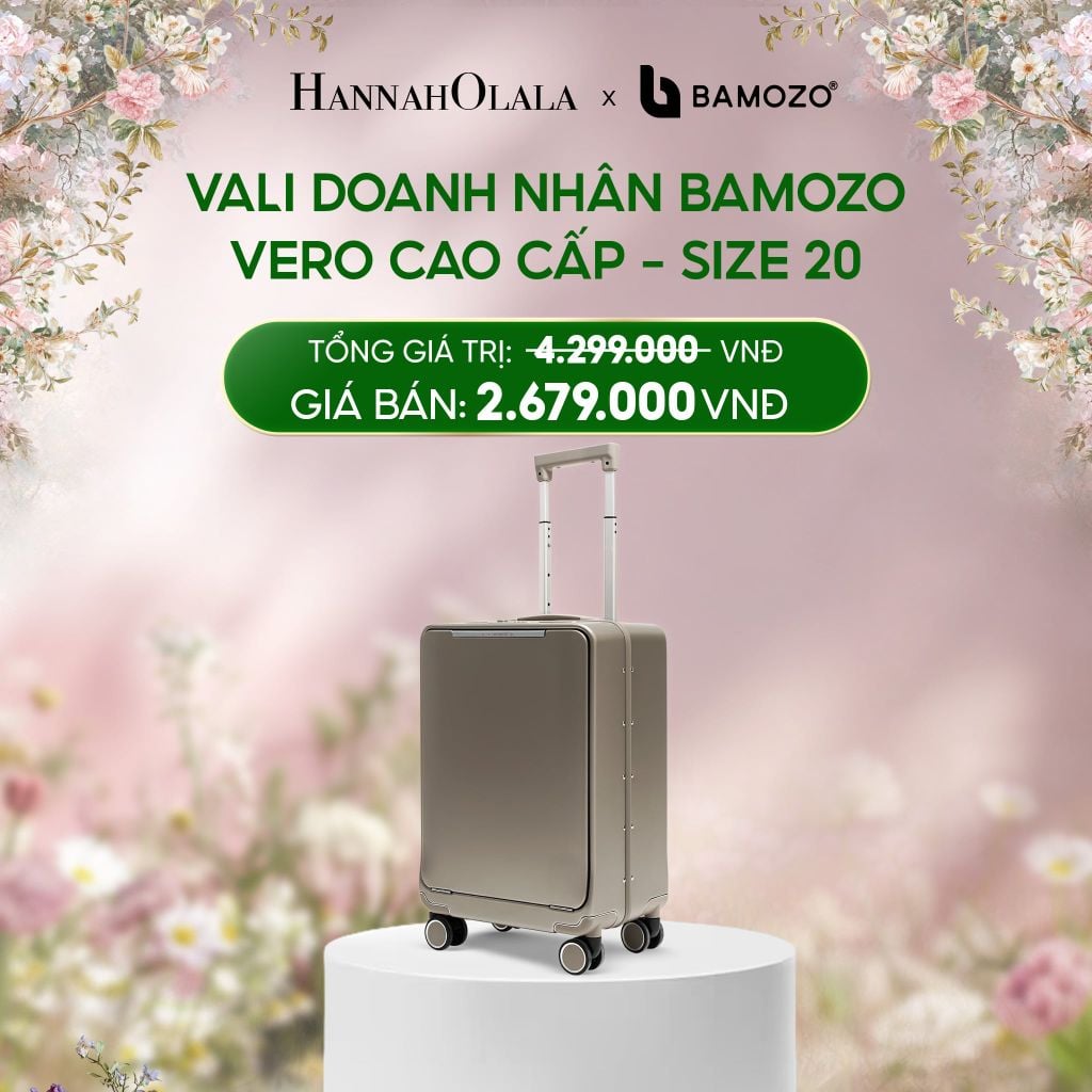  E1476_DEAL 5: VALI DOANH NHÂN BAMOZO VERO KHUNG NHÔM CAO CẤP 