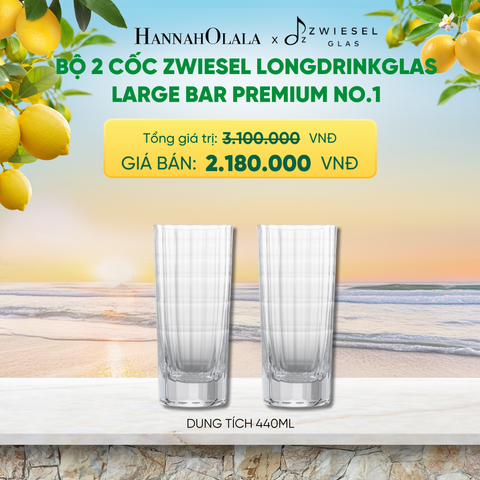  BỘ 2 CỐC ZWIESEL LONGDRINKGLAS - A2154 