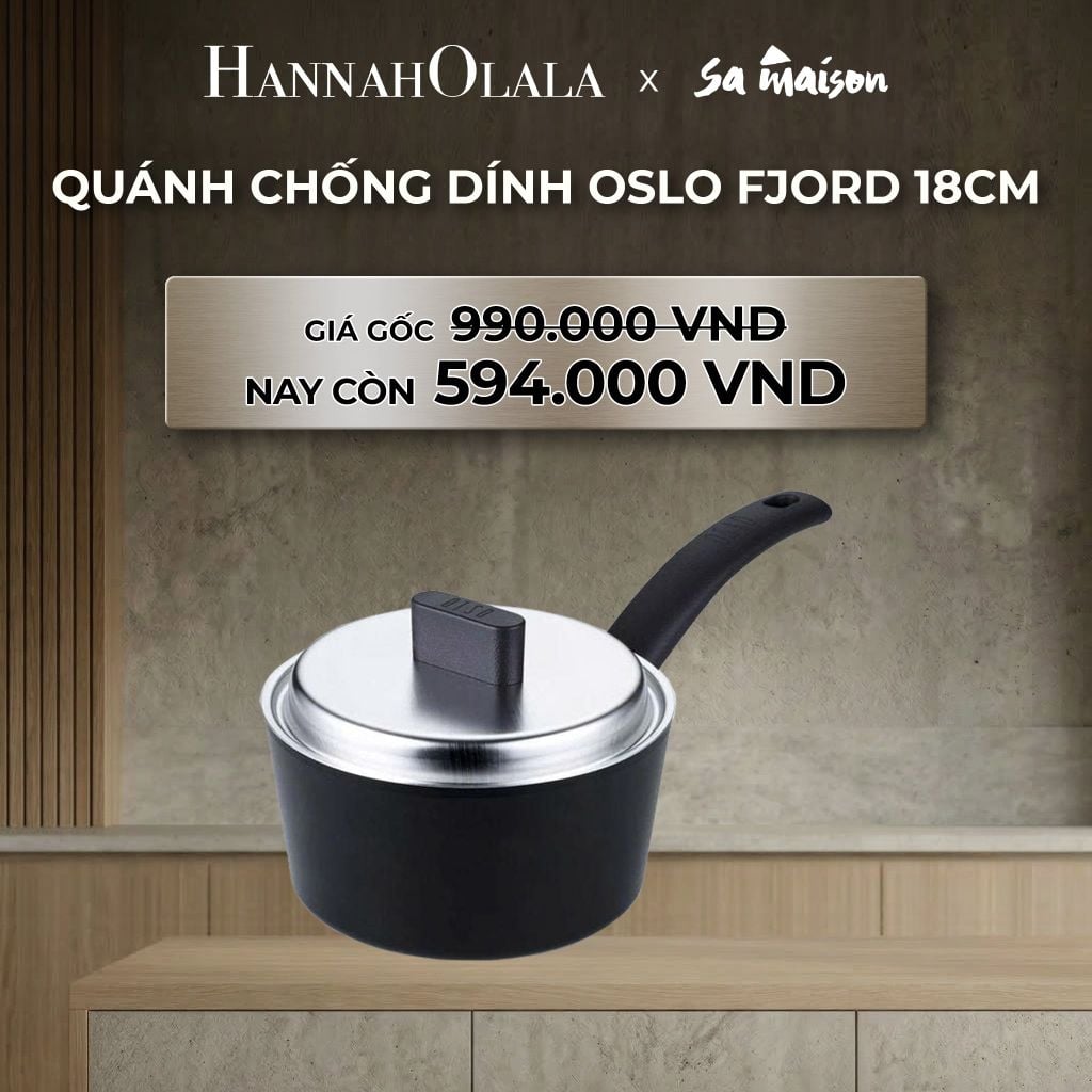  DEAL 12: NỒI QUÁNH CHỐNG DÍNH OSLO 