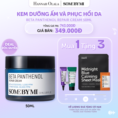 DEAL 2: KEM DƯỠNG ẨM VÀ PHỤC HỒI DA SOME BY MI BETA PANTHENOL 50ML 