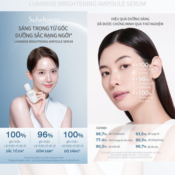  DEAL 11: TINH CHẤT CHỈNH SẮC DA LUMIWISE BRIGHTENING DISCOLORATION CORRECTOR 30ML 