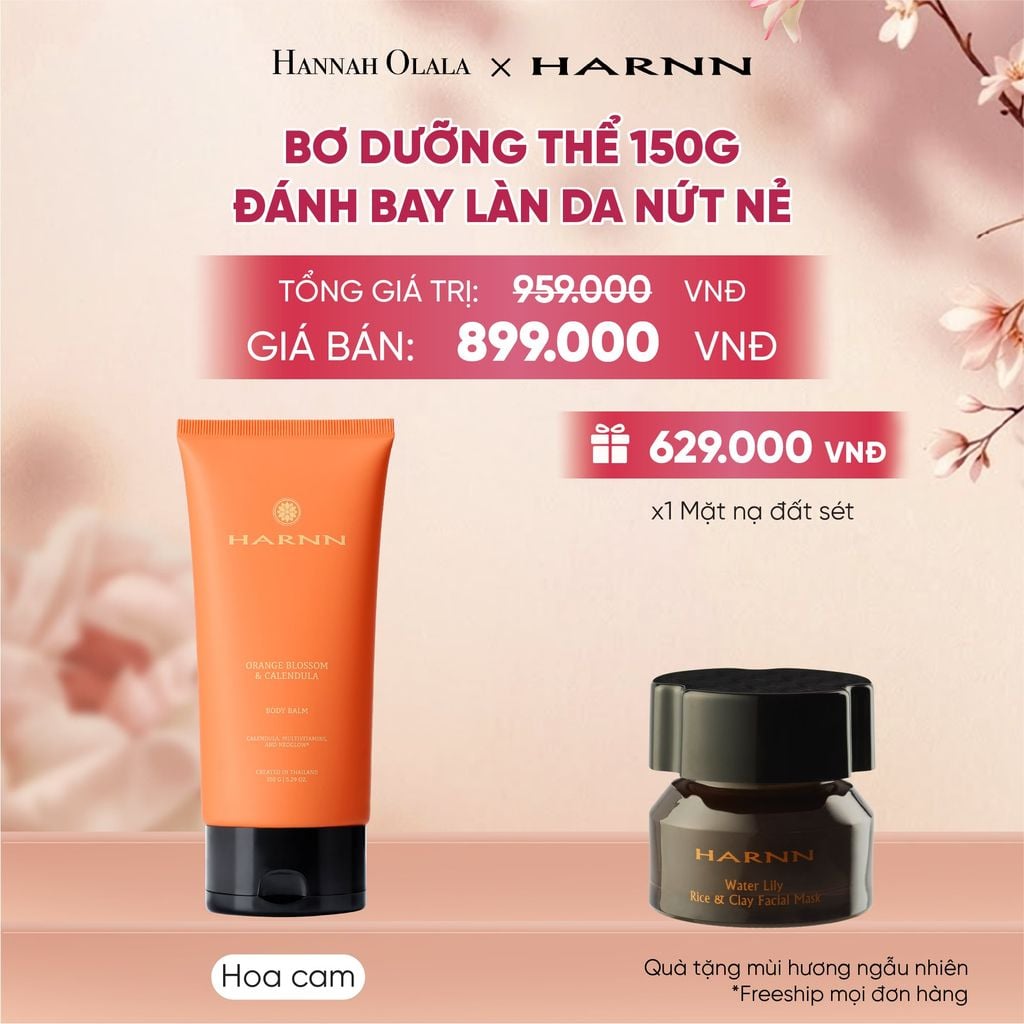  SỮA DƯỠNG THỂ BODY LOTION HARNN 250ML ĐÁNH BAY LÀN DA NỨT NẺ - A1403 