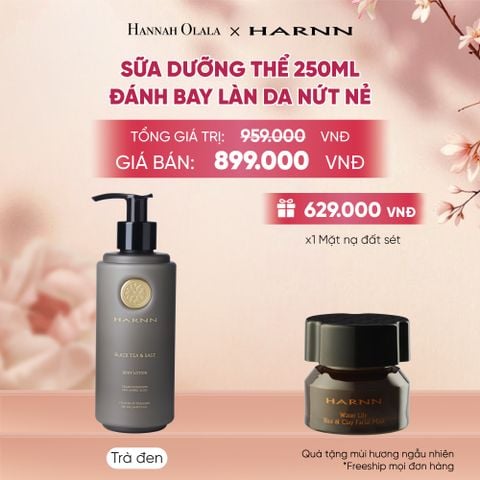  SỮA DƯỠNG THỂ BODY LOTION HARNN 250ML ĐÁNH BAY LÀN DA NỨT NẺ - A1403 