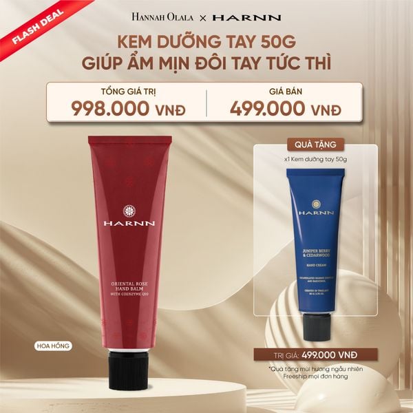  DEAL 2: [FLASH DEAL] [MUA 1 TẶNG 1] KEM DƯỠNG TAY HARNN 50G GIÚP ẨM MỊN ĐÔI TAY TỨC THÌ 