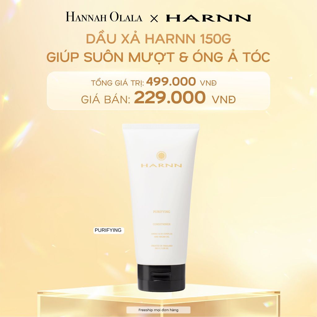  DEAL 3: DẦU XẢ HARNN 150G GIÚP SUÔN MƯỢT & ÓNG Ả TÓC (DATE 09/2026) 