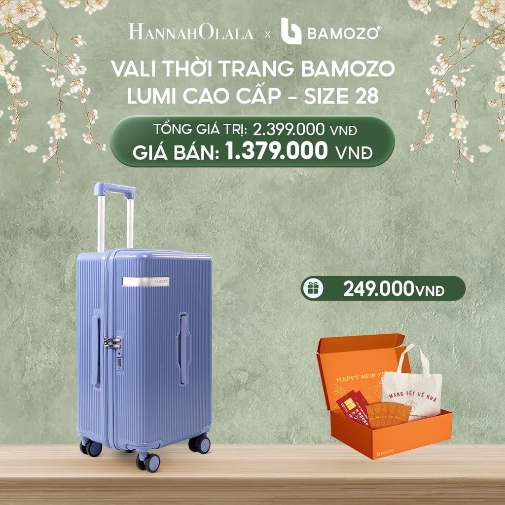  DEAL 1: VALI BAMOZO LUMISPACE CAO CẤP (TẶNG BỘ QUÀ TẾT GỒM LÌ XÌ TẾT, THIỆP TẾT, TÚI TOTE) 