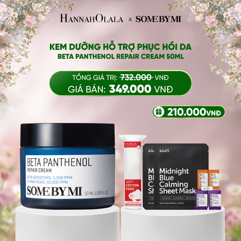  DEAL 2: KEM DƯỠNG ẨM VÀ PHỤC HỒI DA SOME BY MI BETA PANTHENOL 50ML 