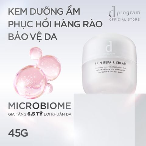  A31_DEAL 13: COMBO KEM DƯỠNG ẨM VÀ PHỤC HỒI DA & KEM TRỊ MỤN D PROGRAM SKIN REPAIR CREAM 45G + ACNE CARE ESSENCE 15G 