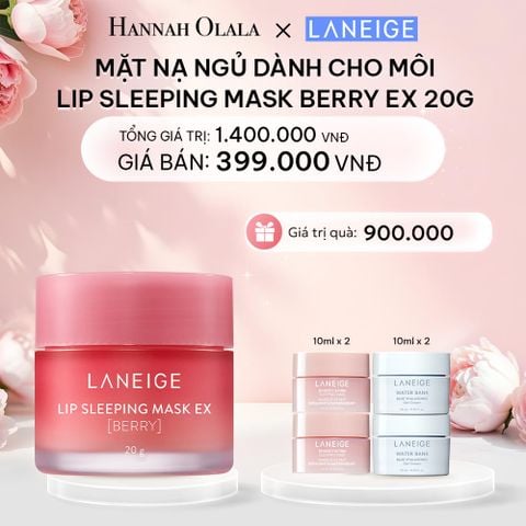  E757: DEAL 2: MẶT NẠ NGỦ DÀNH CHO MÔI LANEIGE LIP SLEEPING MASK 20G (CHỌN MÙI HƯƠNG) - [GIAO HÀNG TỪ 03/10] 