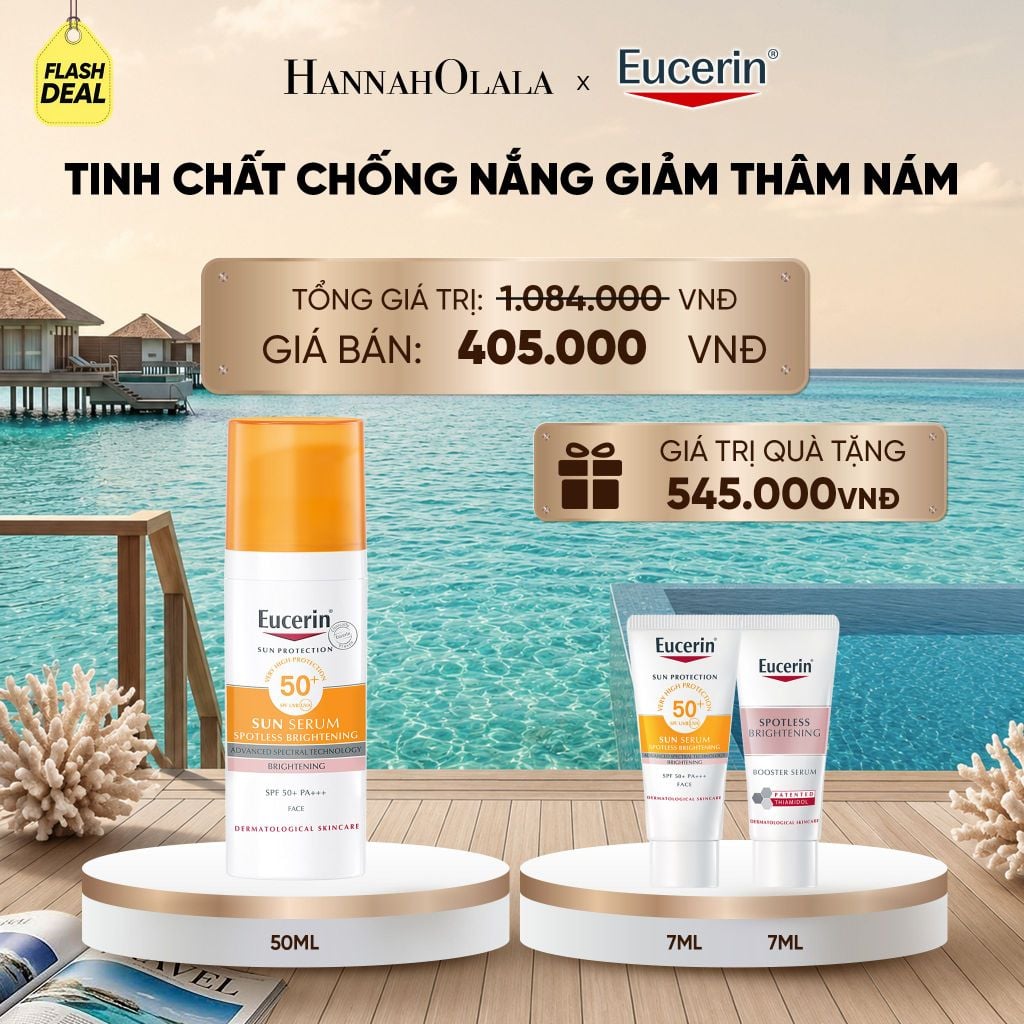  FD2: TINH CHẤT CHỐNG NẮNG GIẢM THÂM NÁM EUCERIN SPOTLESS BRIGHTENING SERUM SPF50+_ D1157 