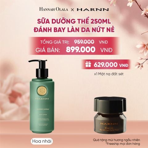  SỮA DƯỠNG THỂ BODY LOTION HARNN 250ML ĐÁNH BAY LÀN DA NỨT NẺ - A1403 