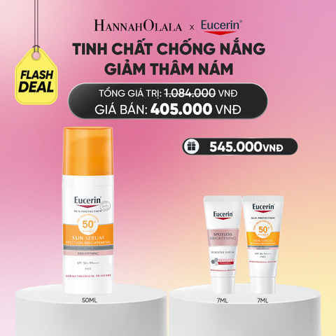  FD2: TINH CHẤT CHỐNG NẮNG GIẢM THÂM NÁM EUCERIN SPOTLESS BRIGHTENING SERUM SPF50+_A1596 