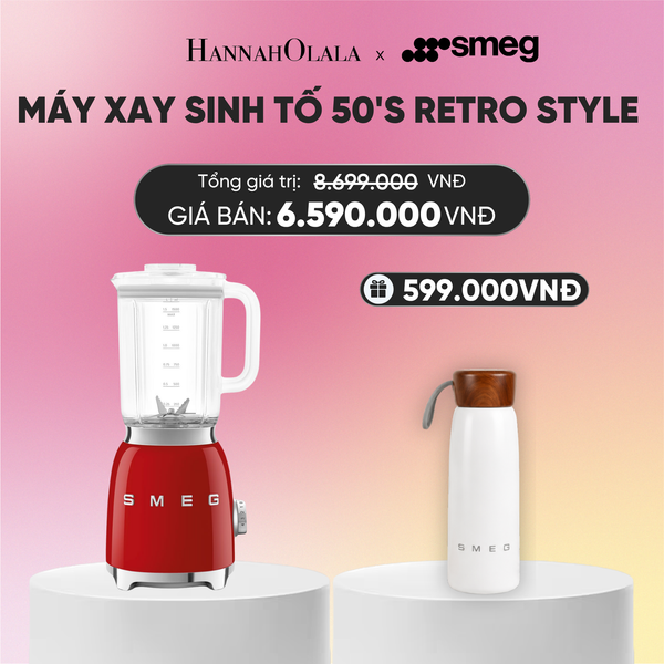  MÁY XAY SINH TỐ SMEG 50'S RETRO STYLE 