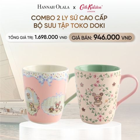  COMBO 2 LY SỨ CAO CẤP CATH KIDSTON BỘ SƯU TẬP TOKO DOKI _ DEAL 2 