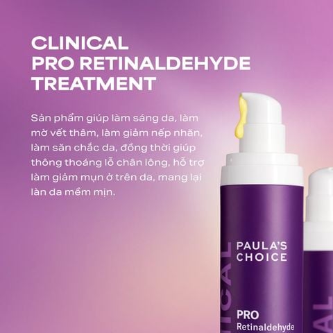  DEAL 8: TINH CHẤT RETINALDEHYDE NGĂN NGỪA CÁC DẤU HIỆU LÃO HÓA VÀ HỖ TRỢ GIẢM MỤN 30ML 