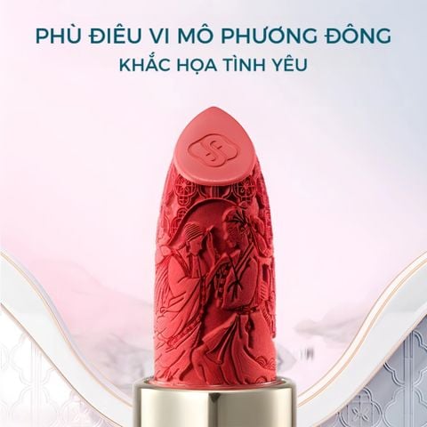  HOA TÂY TỬ SON KHÓA ĐỒNG TÂM 3.8G FLORASIS - BLOOMING ROUGE SOFT MATTE LOVE LOCK_ A1552 