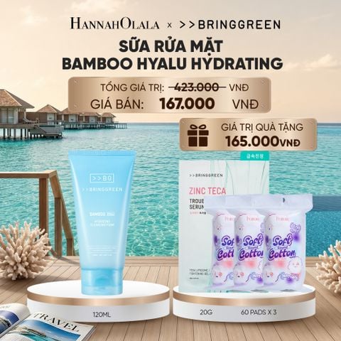  SỮA RỬA MẶT BAMBOO HYALU HYDRATING CLEANSING FOAM 120ML_ D1264 