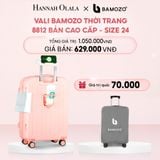  E40_DEAL 3: VALI BAMOZO 8812 CAO CẤP (TẶNG BỌC VALI) 