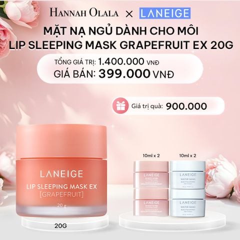  E757: DEAL 2: MẶT NẠ NGỦ DÀNH CHO MÔI LANEIGE LIP SLEEPING MASK 20G (CHỌN MÙI HƯƠNG) - [GIAO HÀNG TỪ 03/10] 