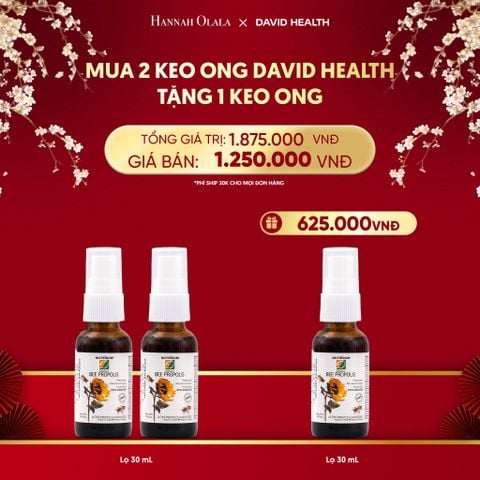  DEAL 10 COMBO 2 KEO ONG BEE PROPOLIS 30ML + TẶNG 1 KEO ONG 