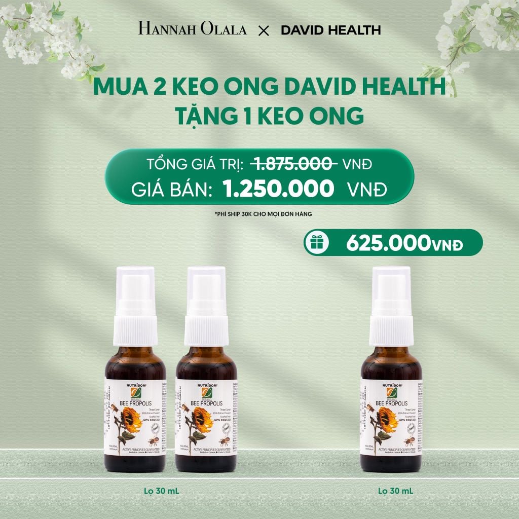  DEAL 9: COMBO 2 KEO ONG BEE PROPOLIS 30ML 