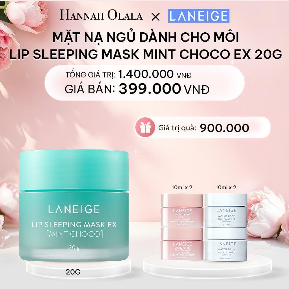  E757: DEAL 2: MẶT NẠ NGỦ DÀNH CHO MÔI LANEIGE LIP SLEEPING MASK 20G (CHỌN MÙI HƯƠNG) - [GIAO HÀNG TỪ 03/10] 